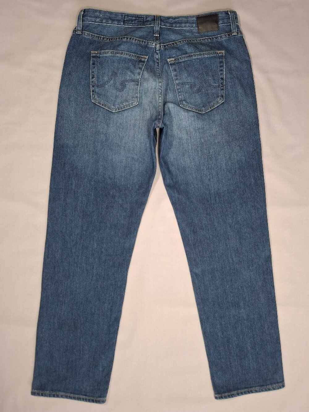 AG Jeans Ex-Boyfriend Slouchy Slim Jeans Medium Wash Japanese Fabric | Size 29 - Picture 4 of 12